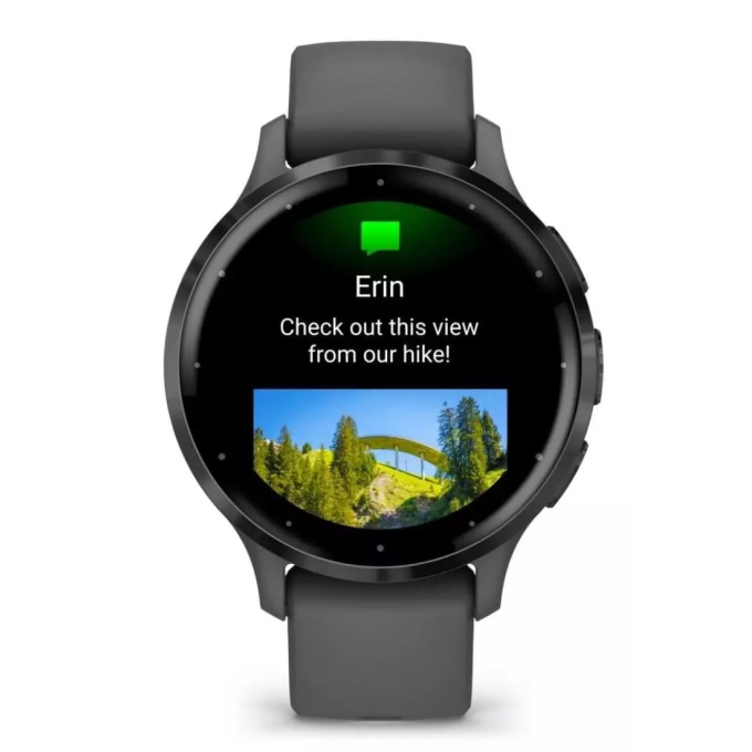 Смарт-часы GARMIN VENU 3S серый с темно-серым безелем 010-02785-50